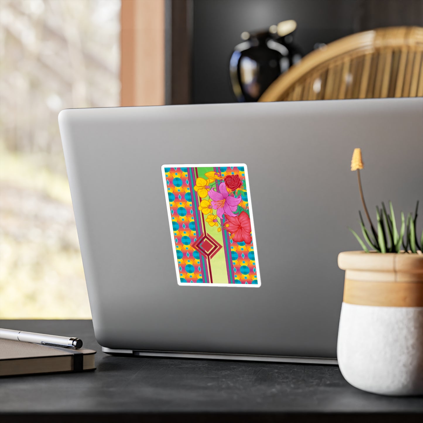 Kiss-Cut Sticker - "Colors in Bloom"