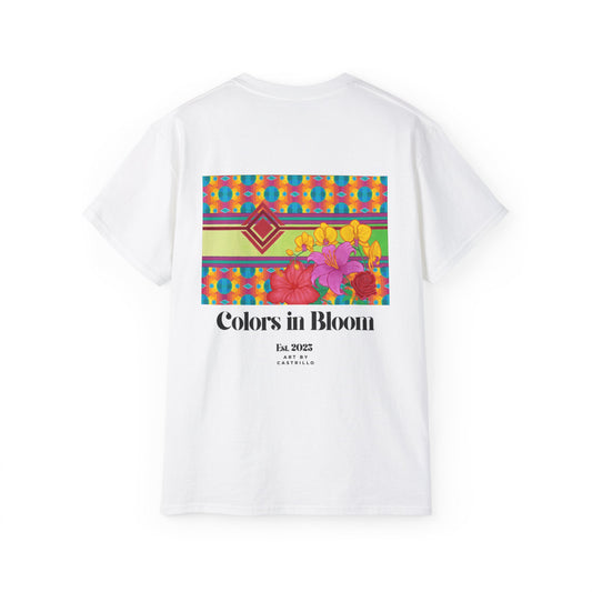 "Colors in Bloom" — Art by Castrillo Back Print