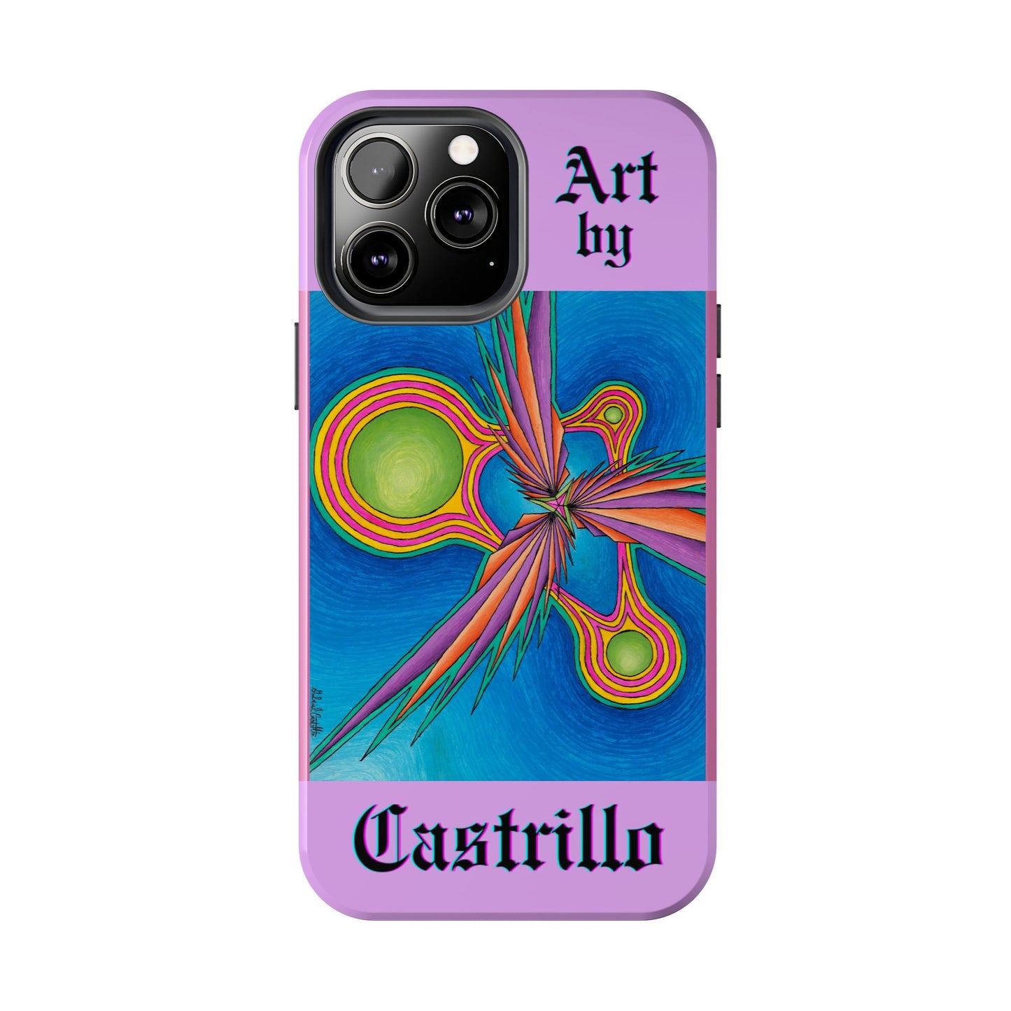 SPOKE iPhone Case - Art by Castrillo