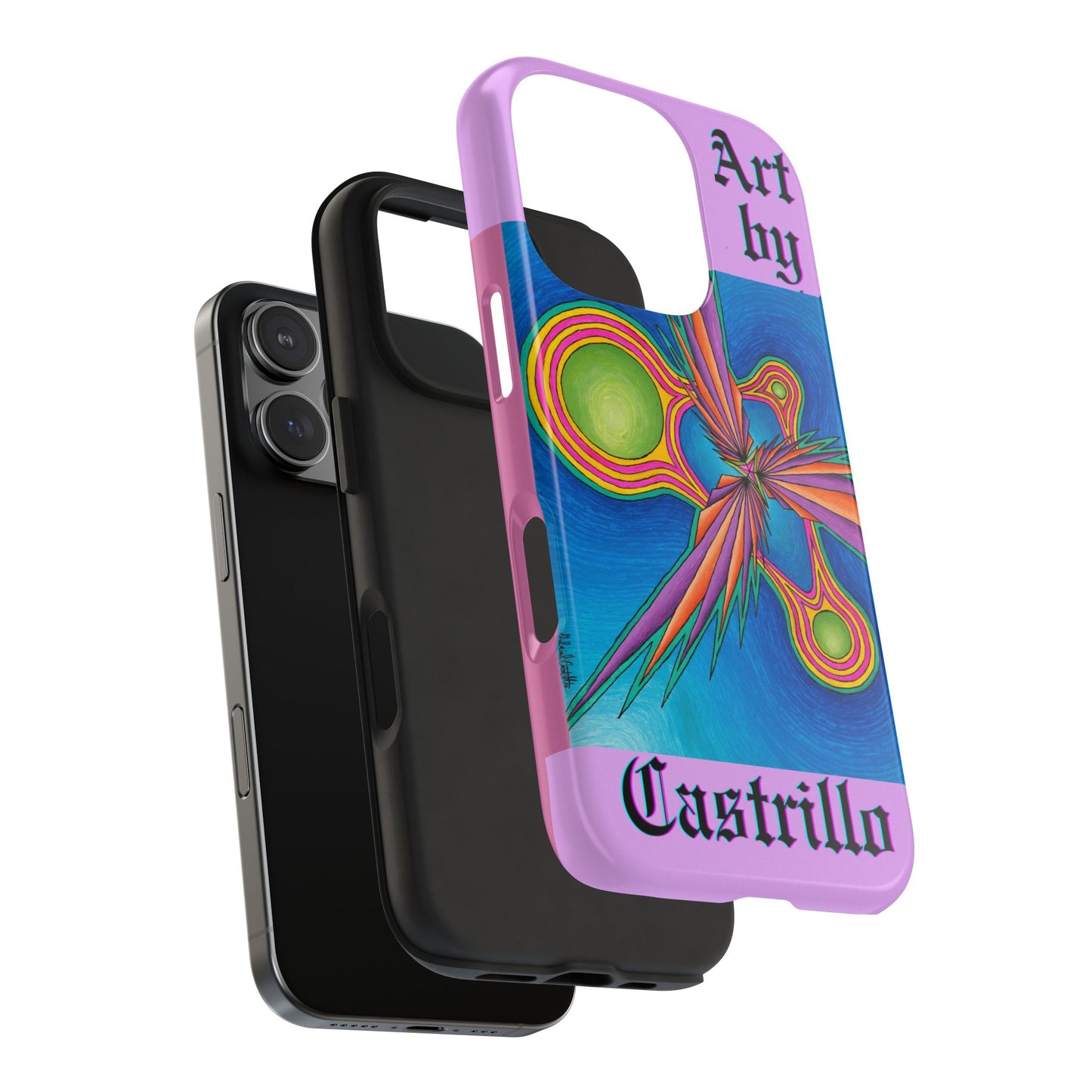 SPOKE iPhone Case - Art by Castrillo