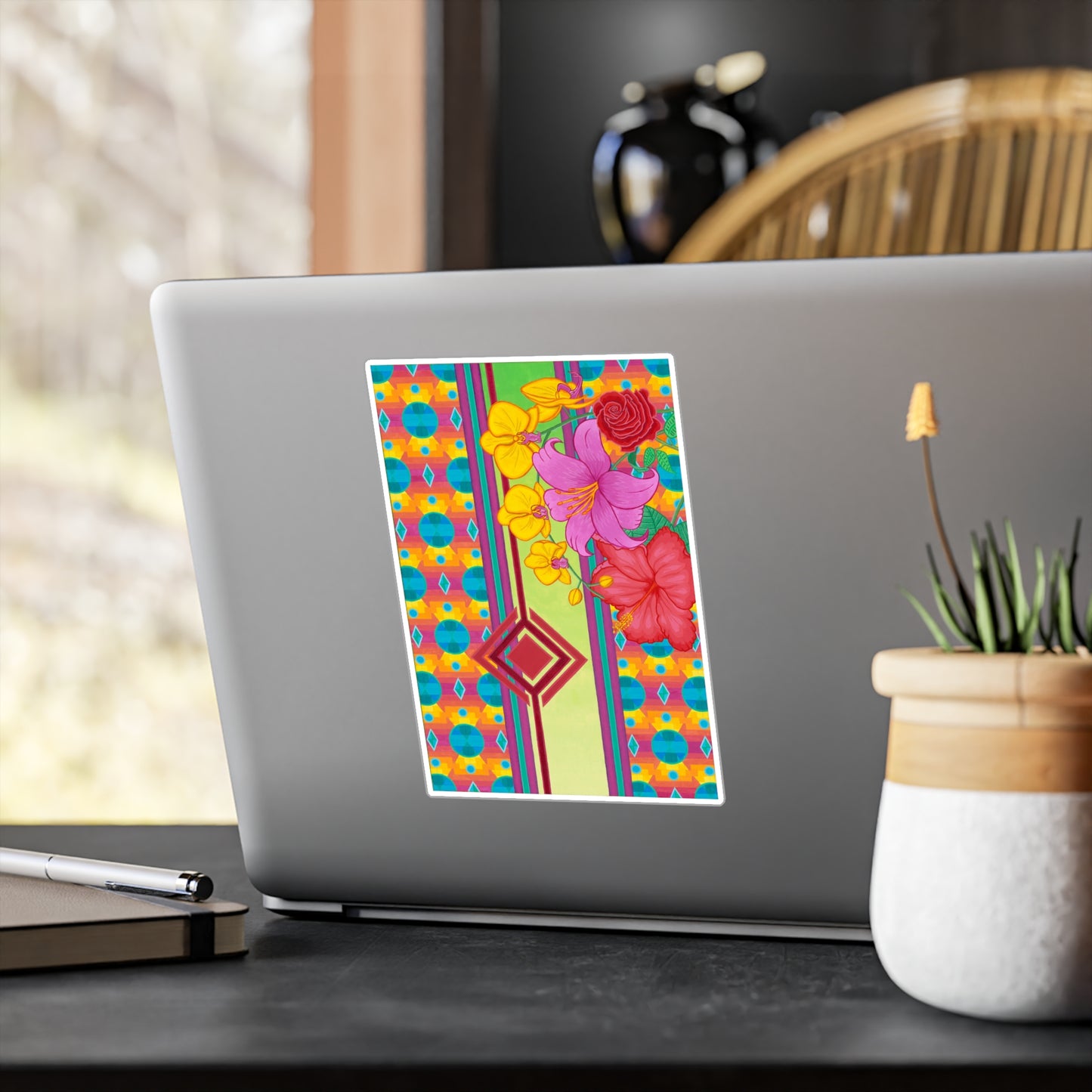 Kiss-Cut Sticker - "Colors in Bloom"