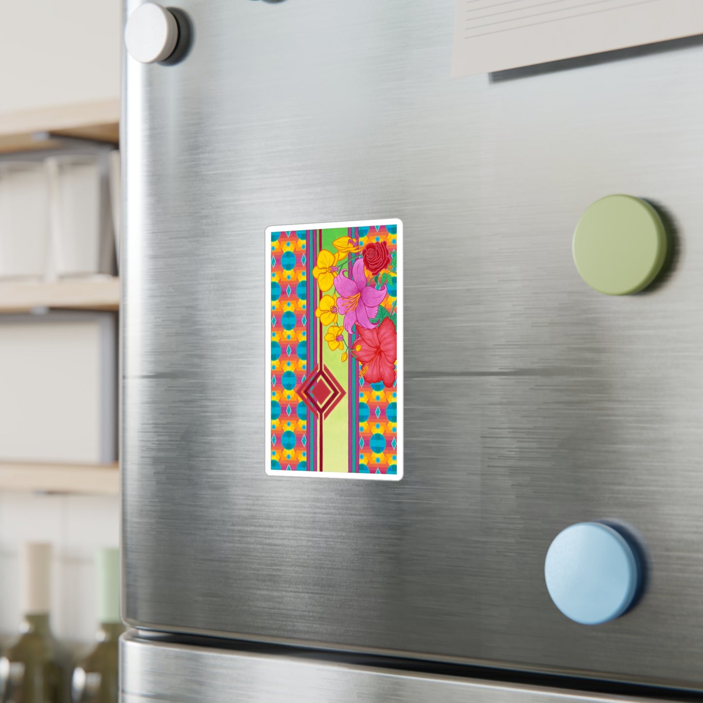 Kiss-Cut Sticker - "Colors in Bloom"