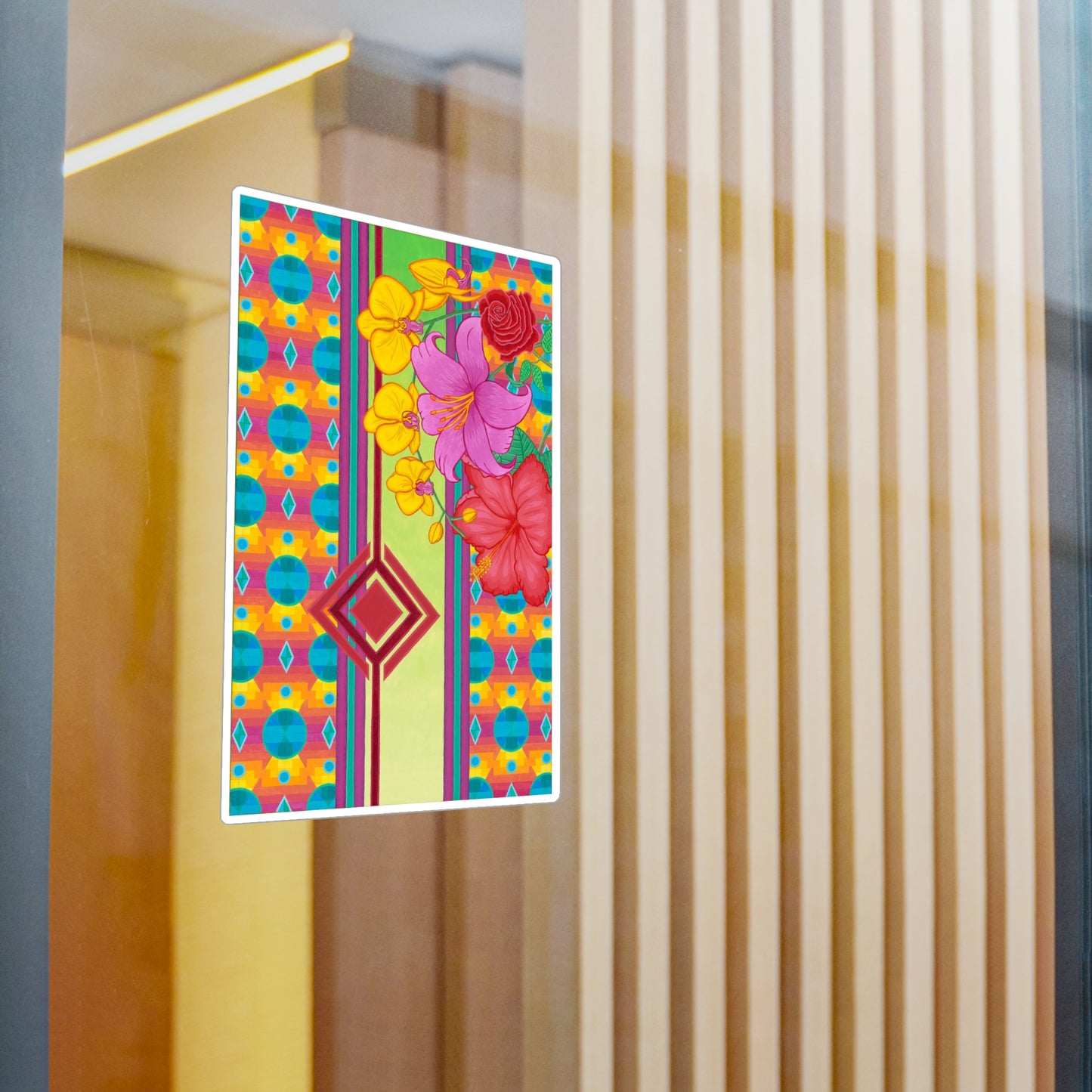 Kiss-Cut Sticker - "Colors in Bloom"