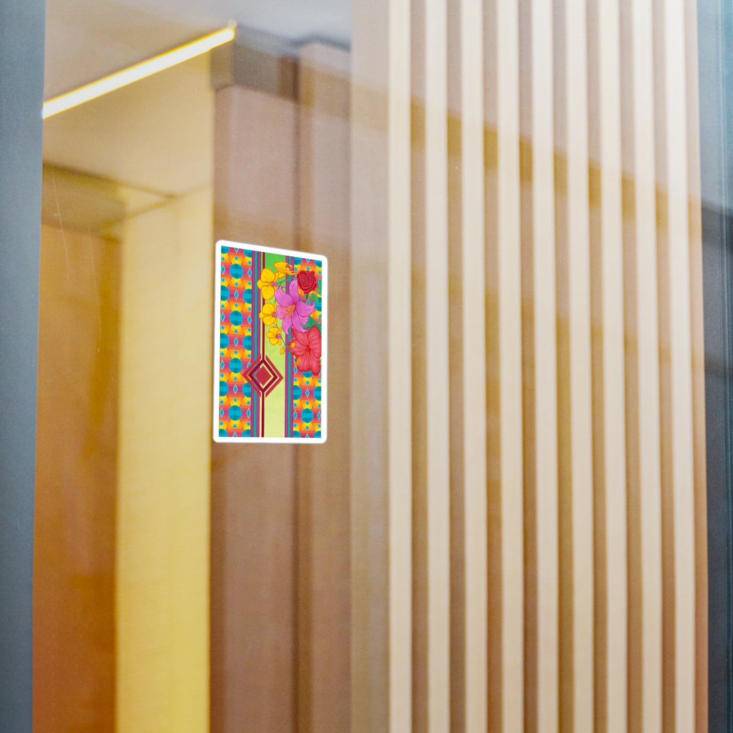 Kiss-Cut Sticker - "Colors in Bloom"