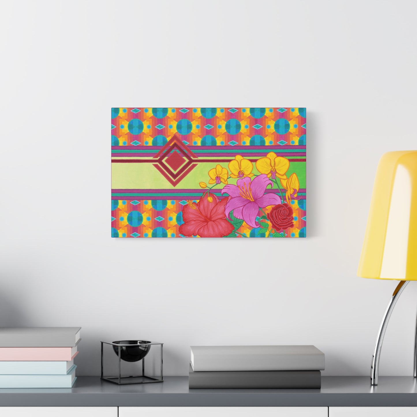 Stretched Canvas - "Colors in Bloom"