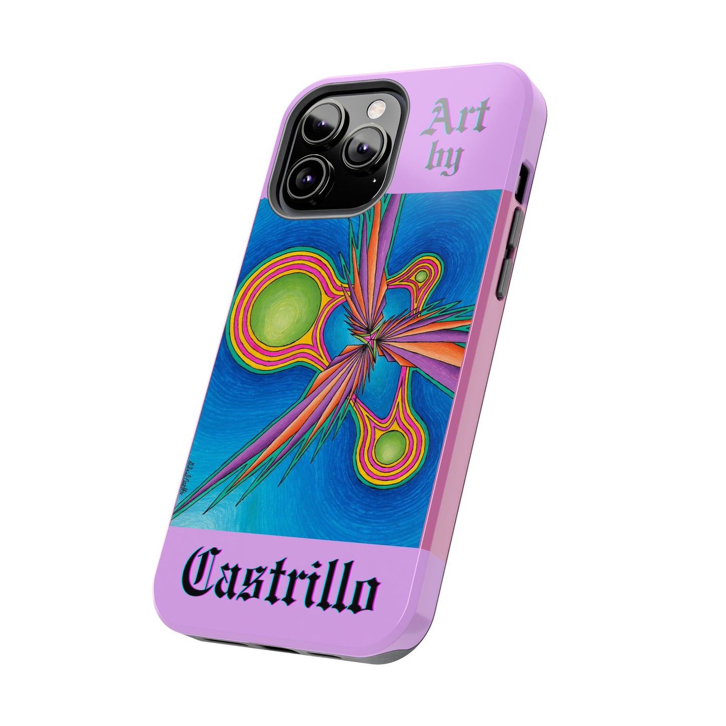 SPOKE iPhone Case - Art by Castrillo