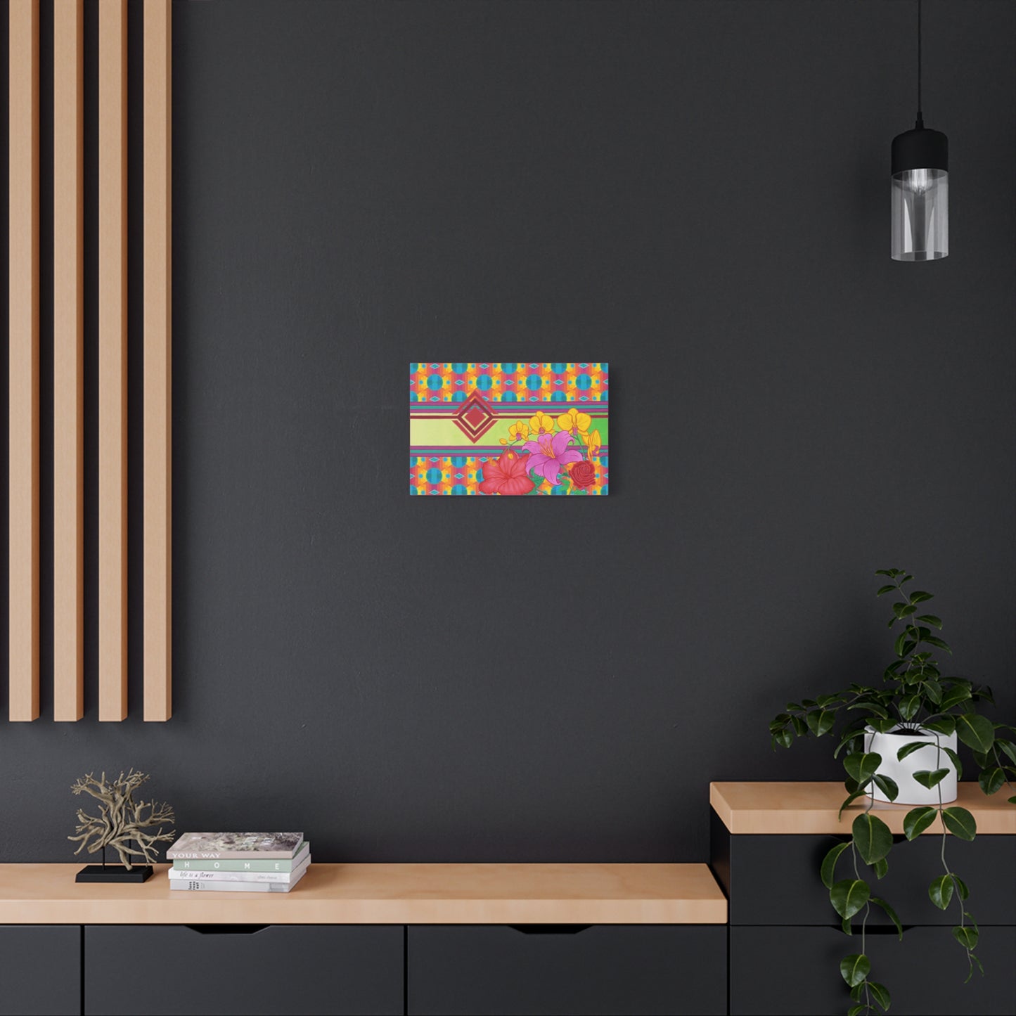 Stretched Canvas - "Colors in Bloom"