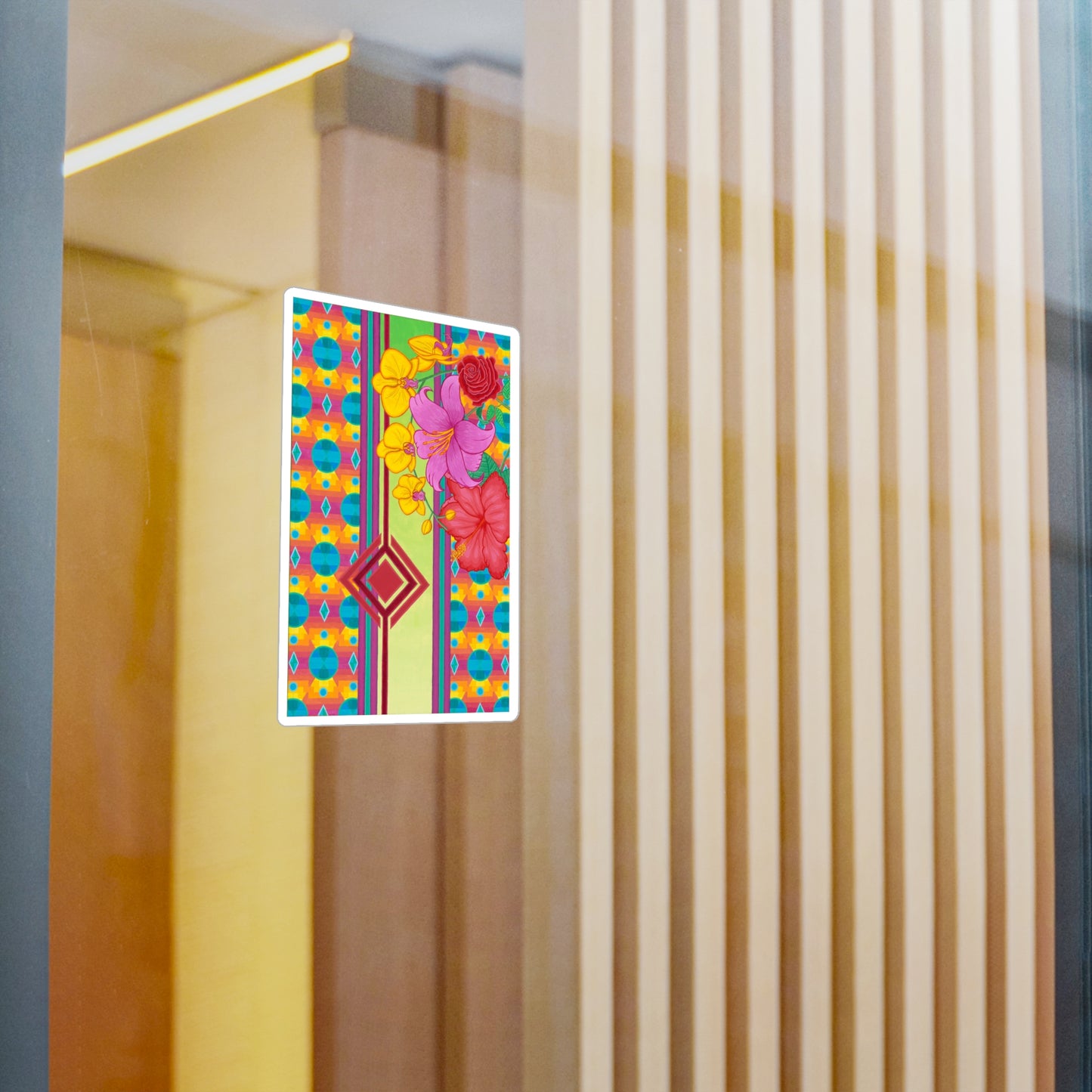 Kiss-Cut Sticker - "Colors in Bloom"