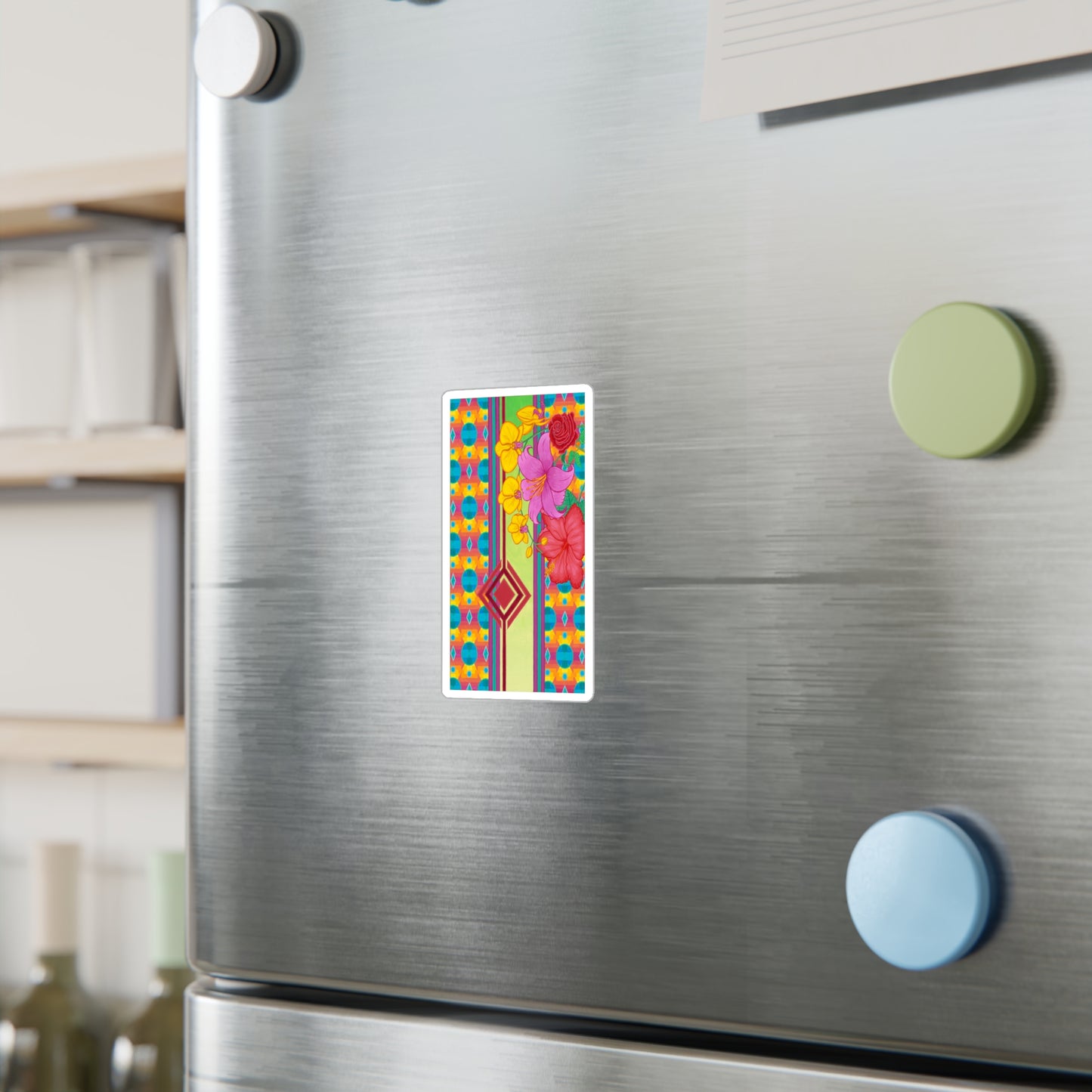 Kiss-Cut Sticker - "Colors in Bloom"
